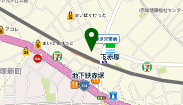 ChargeSPOT セブン-イレブン 板橋下赤塚駅北口店の地図画像
