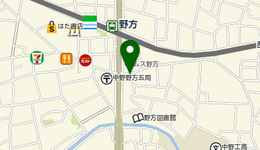 ChargeSPOT セブン-イレブン 中野野方駅東店の地図画像