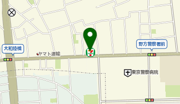 ChargeSPOT セブン-イレブン 中野野方1丁目店の地図画像