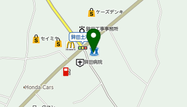 CHARGESPOT(チャージスポット)ローソン 鉾田安房店の地図画像