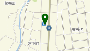 CHARGESPOT(チャージスポット)ローソン 一関宮下町店の地図画像