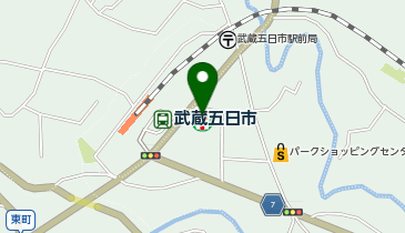 ChargeSPOT セブン-イレブン 武蔵五日市駅前店の地図画像