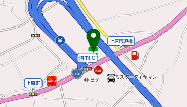 CHARGESPOT(チャージスポット)ファミリーマート 沼田インター店の地図画像