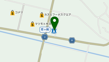 CHARGESPOT(チャージスポット)ローソン 鉾田塔ケ崎店の地図画像