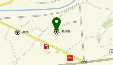 CHARGESPOT(チャージスポット)光洋 公立八鹿病院売店の地図画像