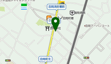 ChargeSPOT セブン-イレブン 忠岡中1丁目店の地図画像