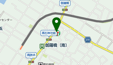 ChargeSPOT セブン-イレブン 高石高師浜店の地図画像