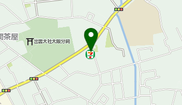 ChargeSPOT セブン-イレブン 堺出雲大社前店の地図画像