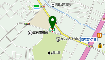 ChargeSPOT セブン-イレブン 高石総合体育館前店の地図画像