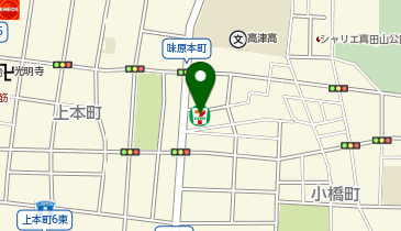 ChargeSPOT セブン-イレブン 大阪味原本町店の地図画像