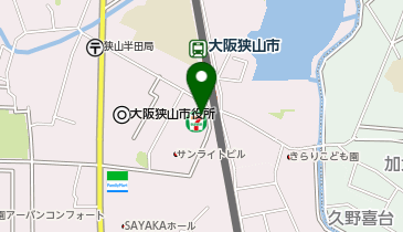 ChargeSPOT セブン-イレブン 大阪狭山市駅前店の地図画像