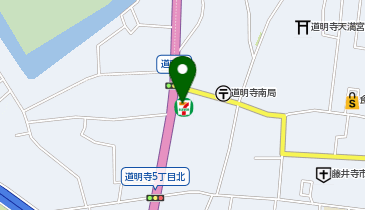 ChargeSPOT セブン-イレブン 藤井寺道明寺2丁目店の地図画像