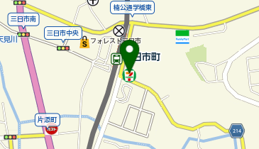 ChargeSPOT セブン-イレブン 三日市町駅前店の地図画像