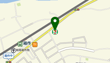 ChargeSPOT セブン-イレブン 阪南箱作店の地図画像