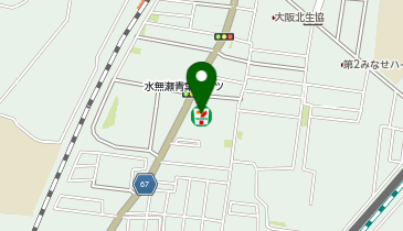 ChargeSPOT セブン-イレブン 島本町青葉1丁目店の地図画像