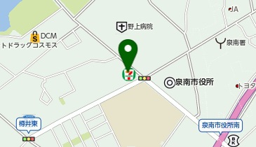 ChargeSPOT セブン-イレブン 泉南市役所前店の地図画像