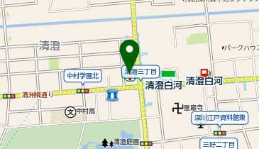 ChargeSPOT セブン-イレブン 清澄白河駅前店の地図画像