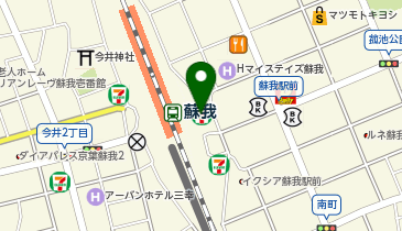 CHARGESPOT(チャージスポット)chocoZAP 蘇我東口の地図画像