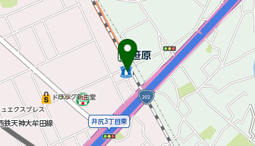 ChargeSPOT ローソン 笹原駅前店の地図画像