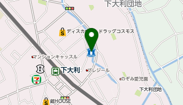 ChargeSPOT ローソン 大野城東大利二丁目店の地図画像