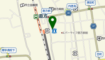 ChargeSPOT ローソン 西鉄バス直方店の地図画像