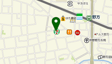 ChargeSPOT セブン-イレブン 中野野方5丁目店の地図画像