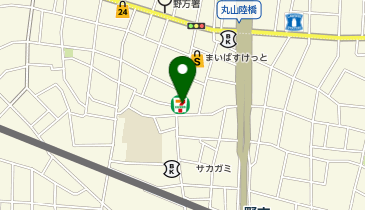 ChargeSPOT セブン-イレブン 野方駅北口店の地図画像