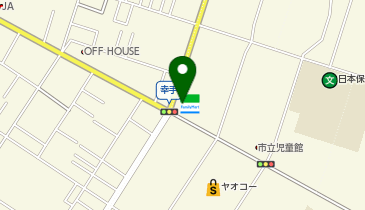CHARGESPOT(チャージスポット)ファミリーマート 幸手陽光桜通り店の地図画像