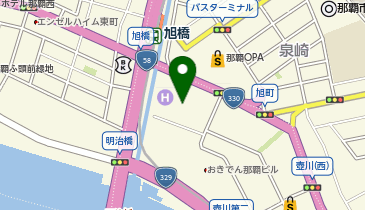 ChargeSPOT ローソン 旭橋駅前店の地図画像