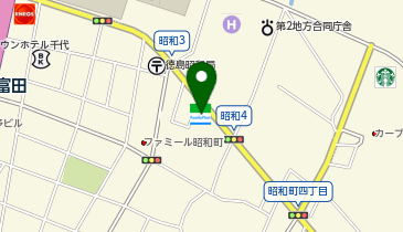CHARGESPOT(チャージスポット)ファミリーマート 昭和町三丁目店の地図画像