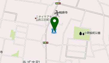 CHARGESPOT(チャージスポット)ローソン 山形市立図書館前店の地図画像