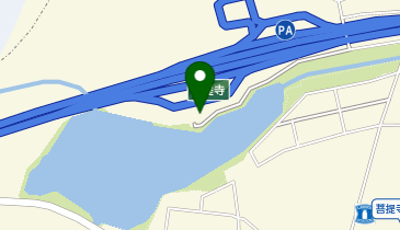CHARGESPOT(チャージスポット)菩提寺パーキングエリア(下り線)の地図画像