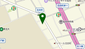 CHARGESPOT(チャージスポット)chocoZAP 五橋の地図画像