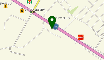 CHARGESPOT(チャージスポット)ローソン 男鹿船越店の地図画像