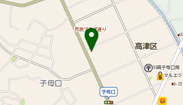 ChargeSPOT セブン-イレブン 川崎子母口店の地図画像