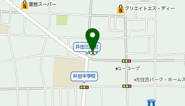 ChargeSPOT セブン-イレブン 川崎井田三舞町店の地図画像