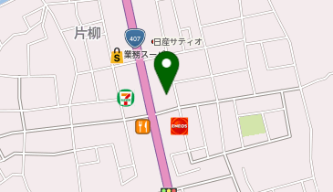 CHARGESPOT(チャージスポット)ワールドプラスジム 片柳店の地図画像