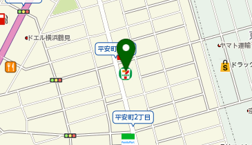 ChargeSPOT セブン-イレブン 平安町店の地図画像