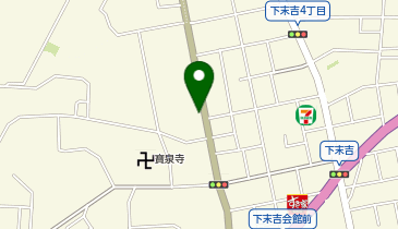 ChargeSPOT セブン-イレブン 三ツ池店の地図画像