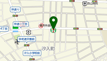 ChargeSPOT セブン-イレブン 横浜鶴見仲通店の地図画像