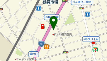 ChargeSPOT セブン-イレブン 鶴見市場富士見町店の地図画像