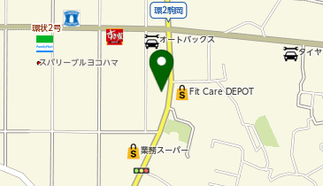 ChargeSPOT セブン-イレブン 横浜鶴見二ツ池店の地図画像