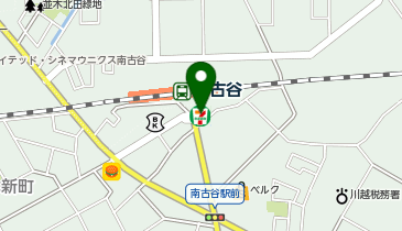 ChargeSPOT セブン-イレブン 川越南古谷店の地図画像