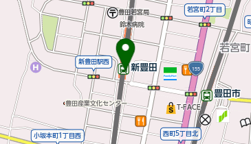 CHARGESPOT(チャージスポット)愛知環状鉄道 新豊田駅の地図画像
