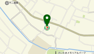 ChargeSPOT セブン-イレブン さいたま佐知川店の地図画像