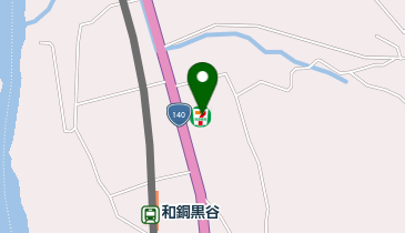 ChargeSPOT セブン-イレブン 秩父黒谷店の地図画像