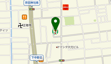 CHARGESPOT(チャージスポット)セブン-イレブン 岡山大元2丁目店の地図画像