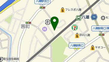 ChargeSPOT セブン-イレブン 八潮駅北口店の地図画像
