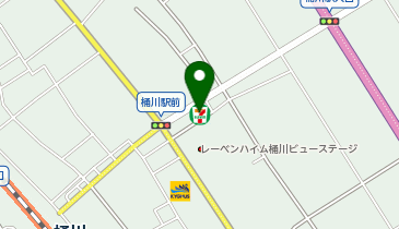 ChargeSPOT セブン-イレブン 桶川東1丁目店の地図画像