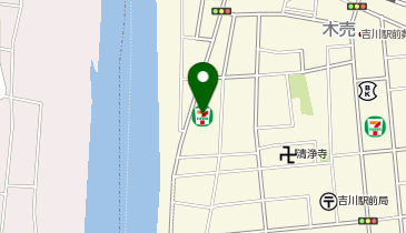 ChargeSPOT セブン-イレブン 吉川木売2丁目店の地図画像
